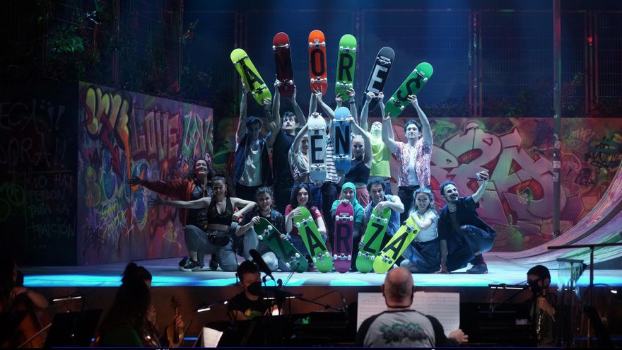 Representación de 'Amores en zarza'. Foto: © Javier del Real