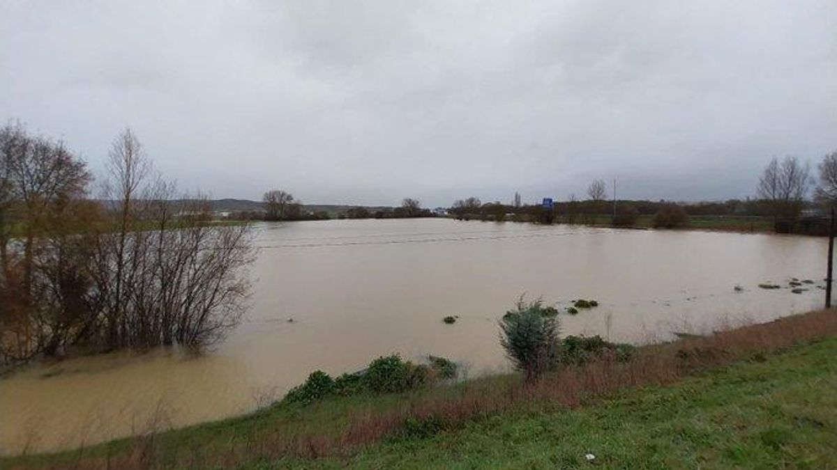 Balsa de agua entre Arangiz y Yurre