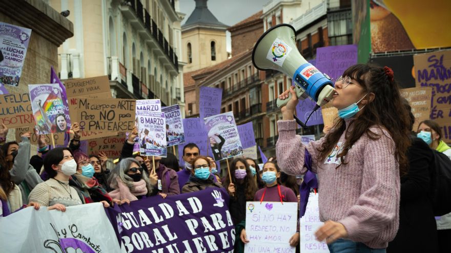 Movilización en Madrid por el 8M