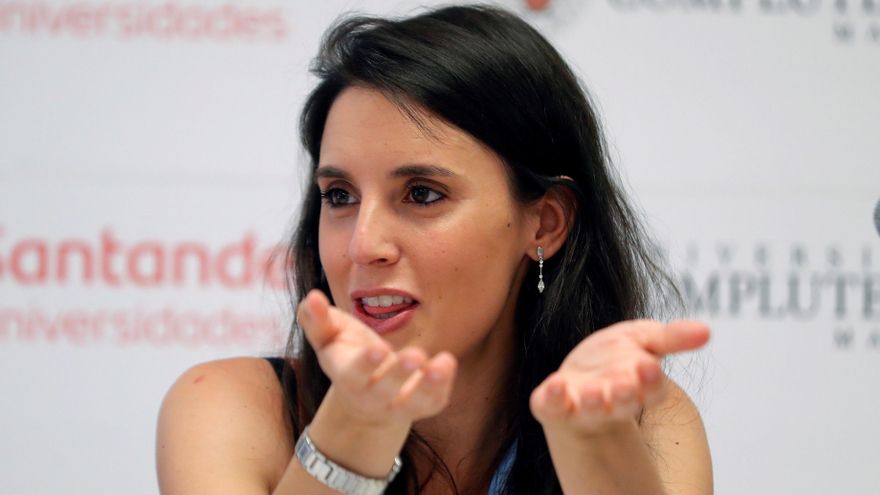 La ministra de Igualdad, Irene Montero. EFE/ Emilio Naranjo/Archivo