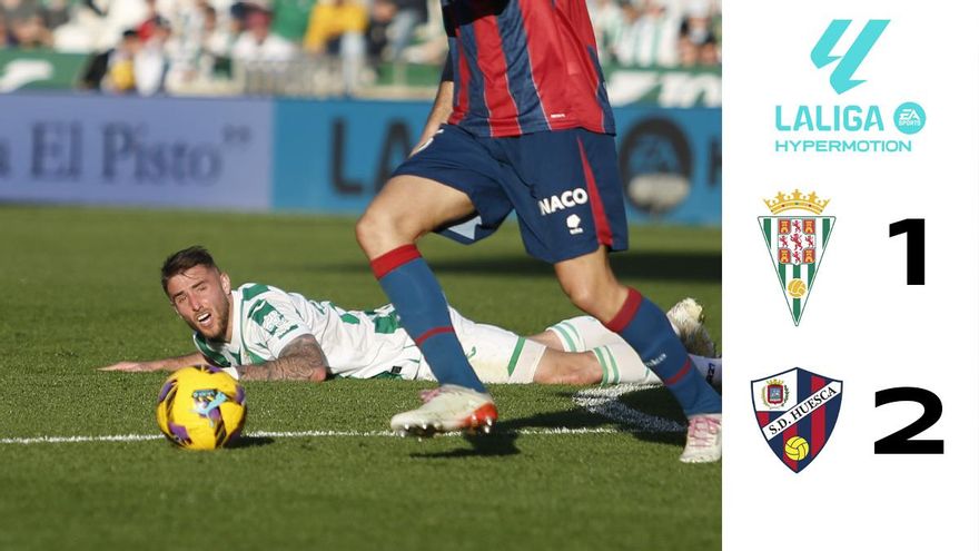 Un irregular Córdoba CF cae ante la SD Huesca