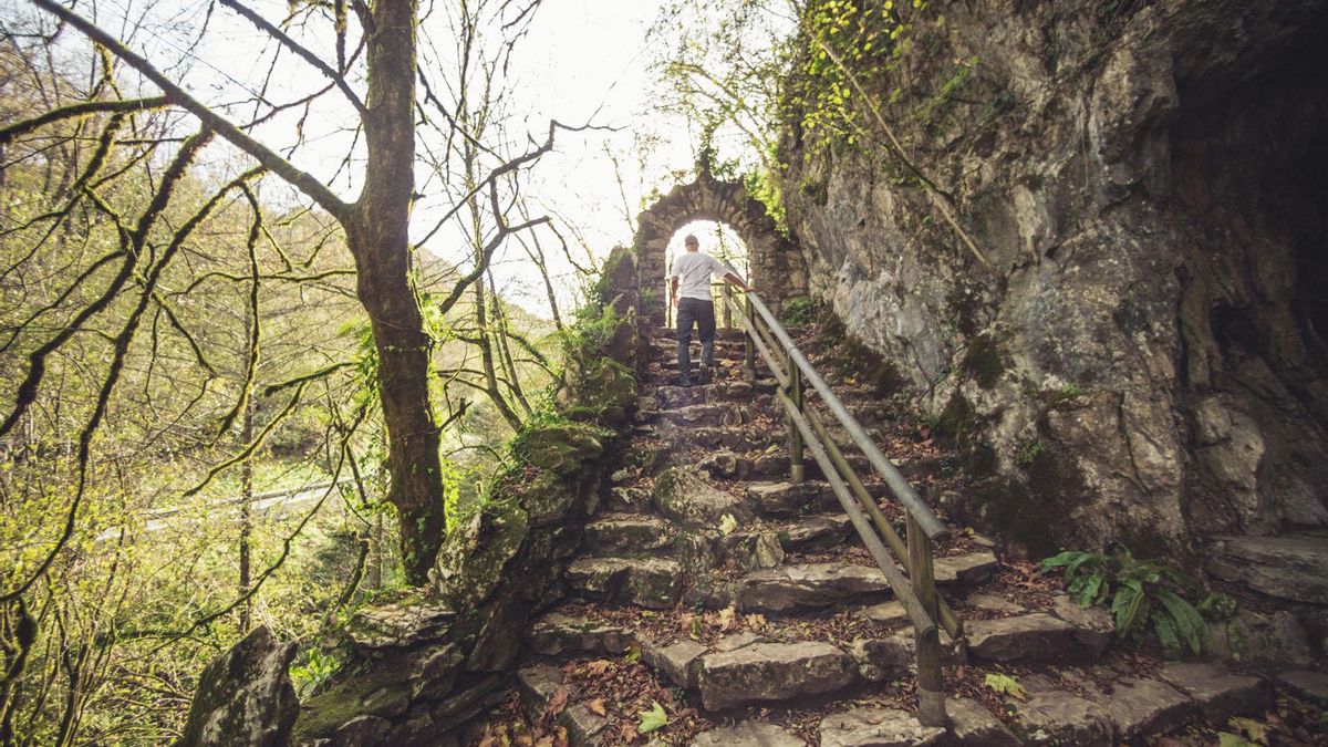 La ruta por esta Reserva Natural te llevará a ver una ermita, una fuente que alberga una leyenda y carpes, árboles poco comunes en la península
