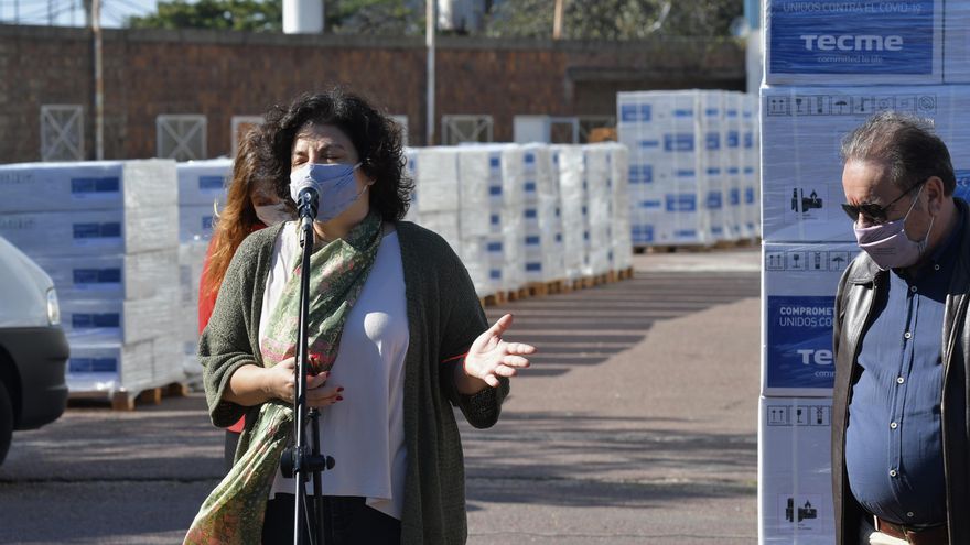 "Ni Pfizer pidió los glaciares ni el Gobierno pidió coimas", afirmó la ministra Vizzotti