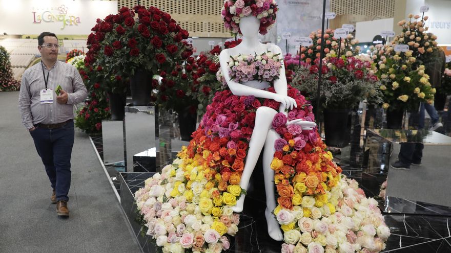La muestra de flores más importante de América arranca en Bogotá con más de 1.500 compradores