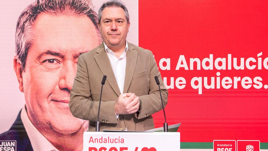 El secretario general del PSOE de Andalucía y candidato, Juan Espadas, en una imagen de archivo. EFE/Raúl Caro