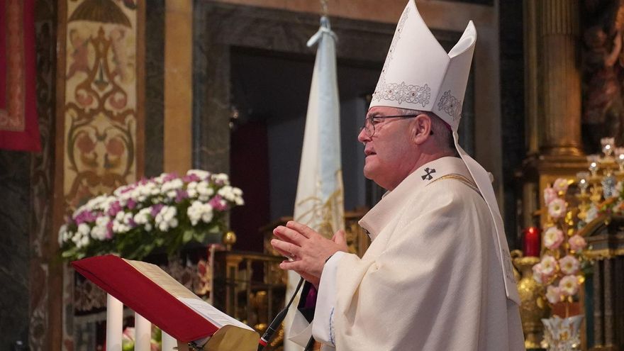 El arzobispo de Toledo, Francisco Cerro Chaves, en la presentación del año Jubilar.
REMITIDA / HANDOUT por Guadalupe Jubileo