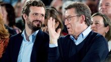 Casado reivindica a sus candidatos Feijóo e Iturgaiz como dos "referentes"