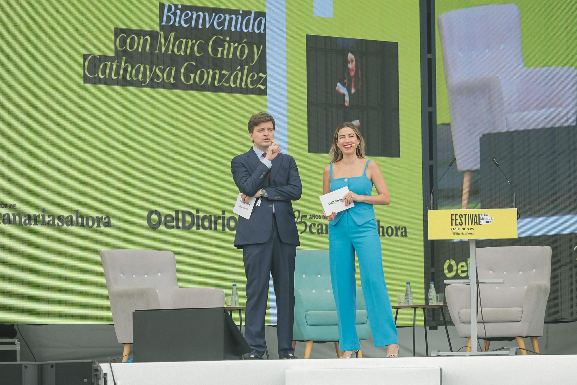 Marc Giró y Cathaysa González ejercieron de fantásticos maestros de ceremonias