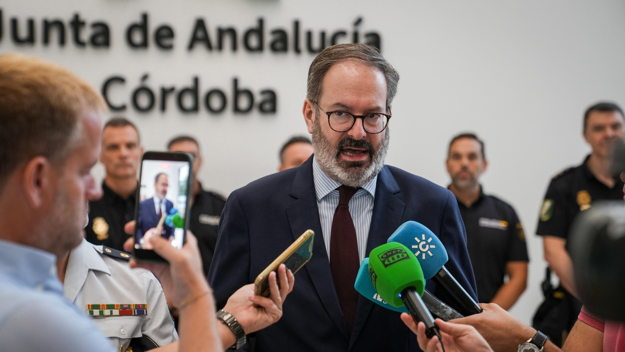 Adolfo Molina presenta los nuevos efectivos de la Unidad de Policía Adscrita
