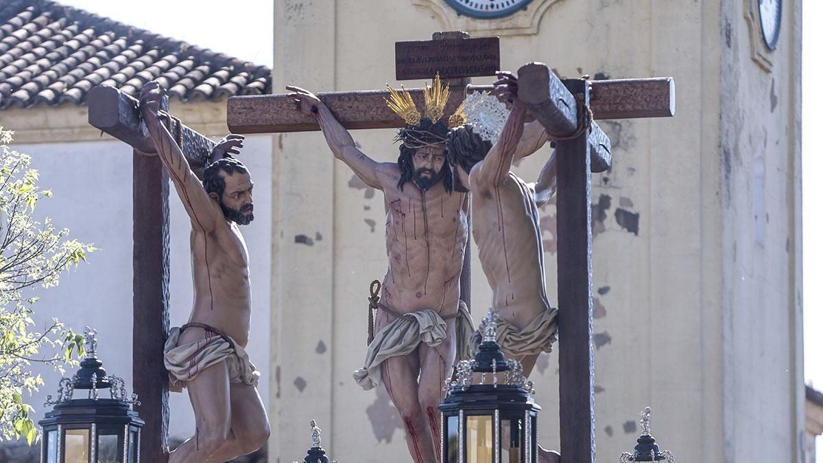 La salida de la Hermandad de la Conversión, en imágenes