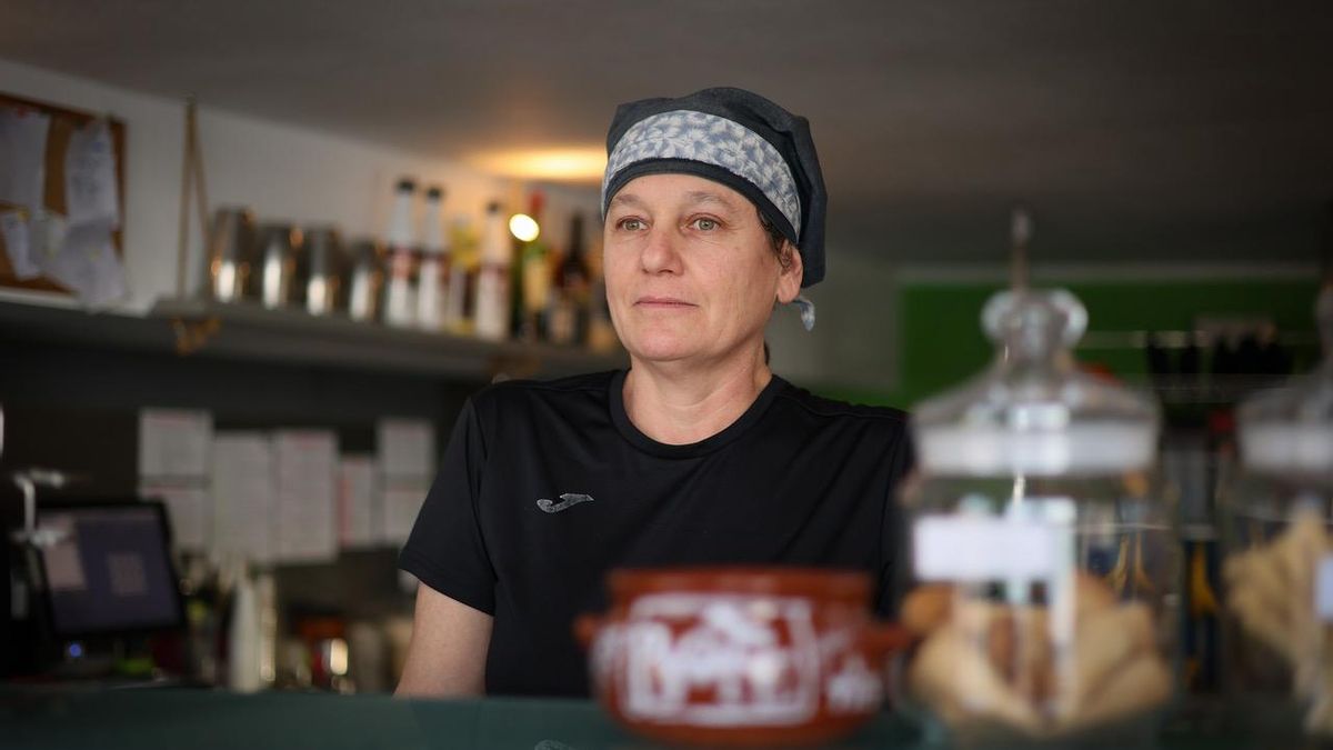 Francesca Basta, propietaria de la heladería Milu