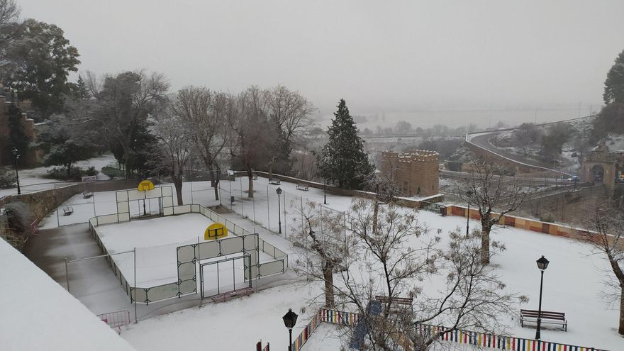 Nieve en Toledo