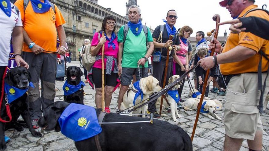 La ceguera no es una "piedra" en el Camino de Santiago