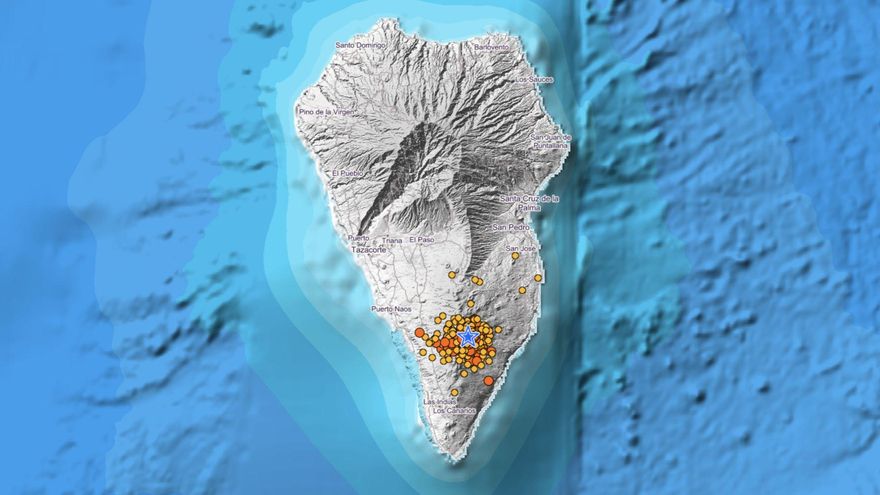 Caen a 12 los terremotos registrados desde la medianoche en La Palma
