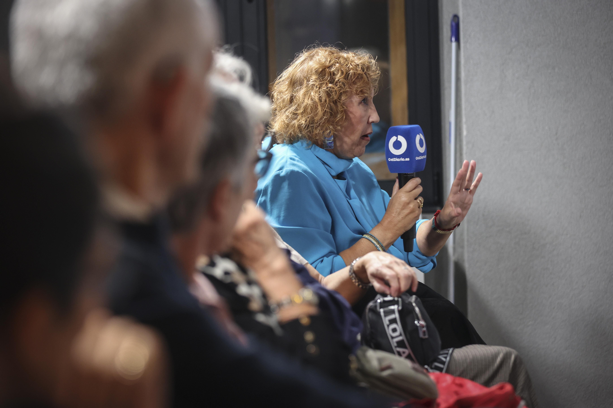 En la redacción con Gabriela Sánchez, en imágenes