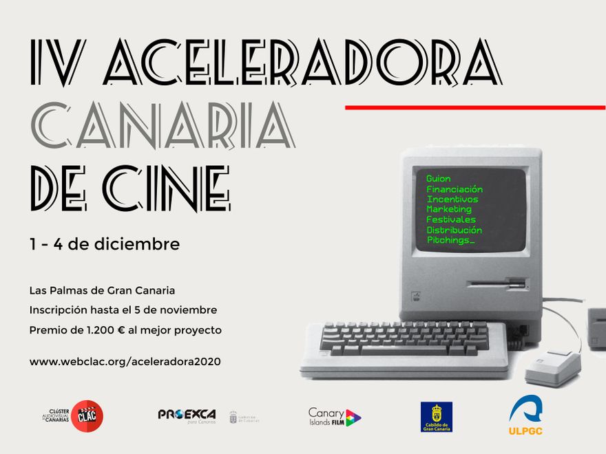 Cartel Aceleradora Canaria de Cine