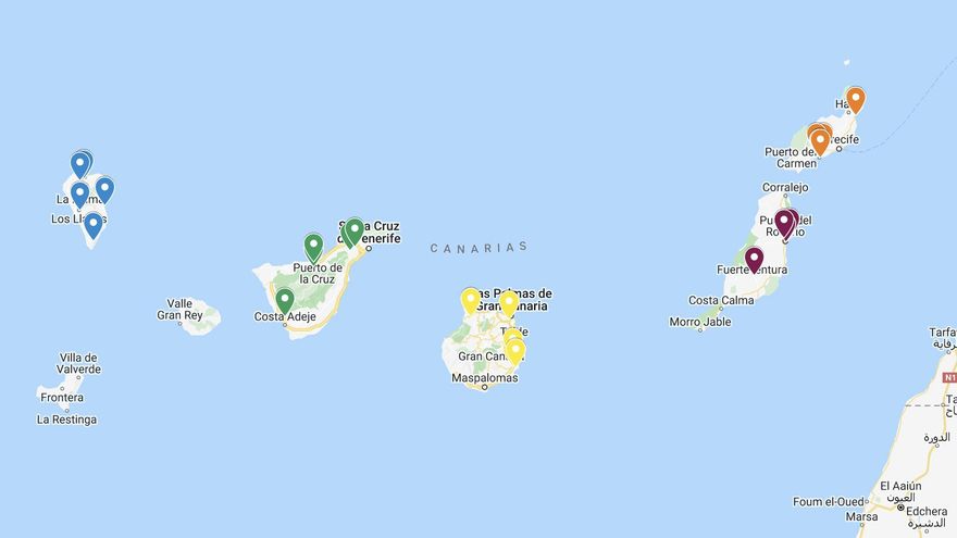 Gasolina barata en Canarias: estas son las cinco gasolineras con los precios más bajos en cada isla