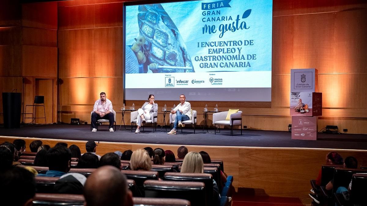 El Cabildo de Gran Canaria impulsa el vínculo entre formación y empleo en gastronomía con un encuentro dirigido a estudiantes