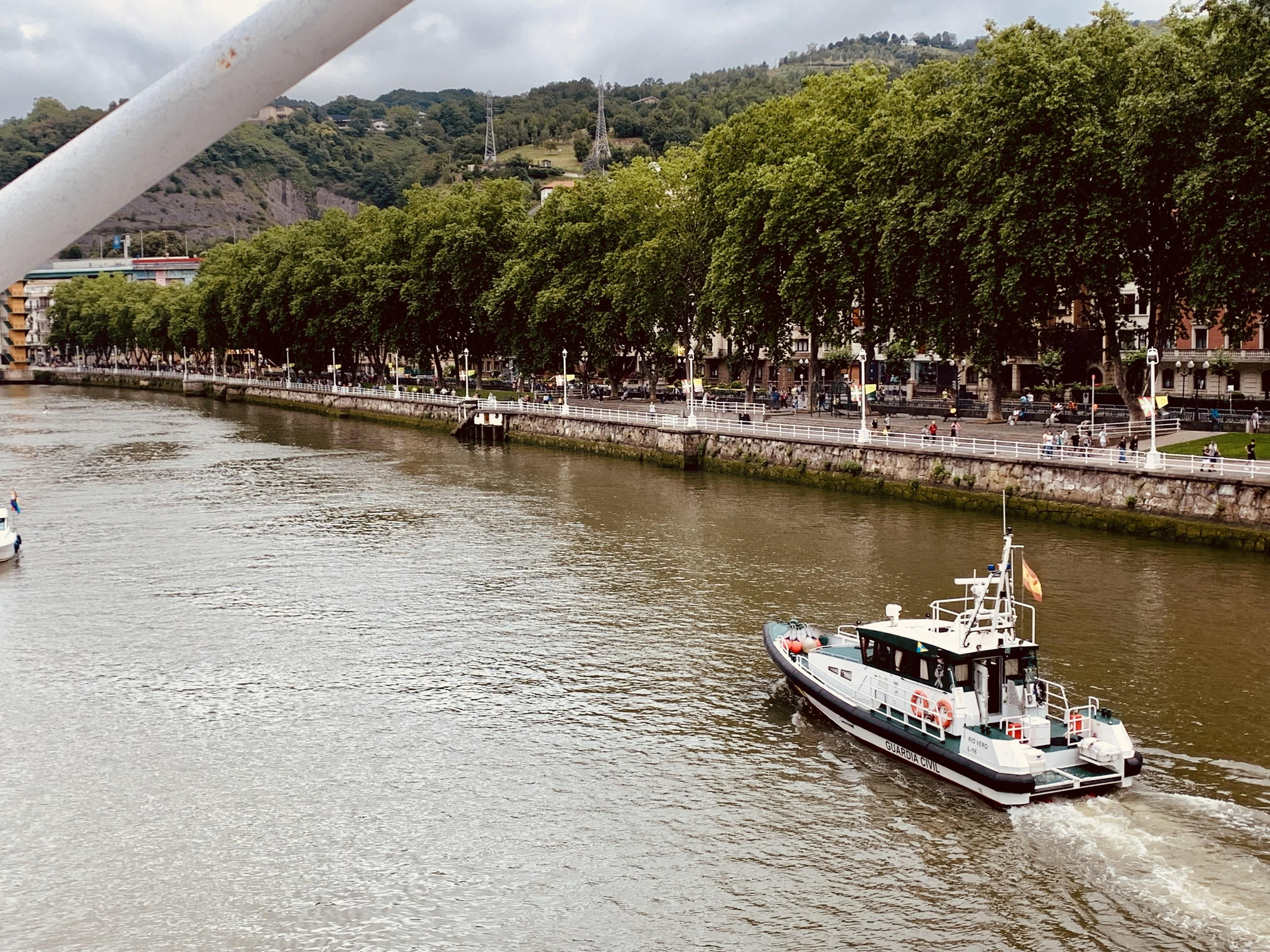Embarcación de la Guardia Civil