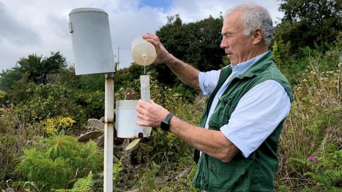 Toño, el meteorólogo de La Rosa
