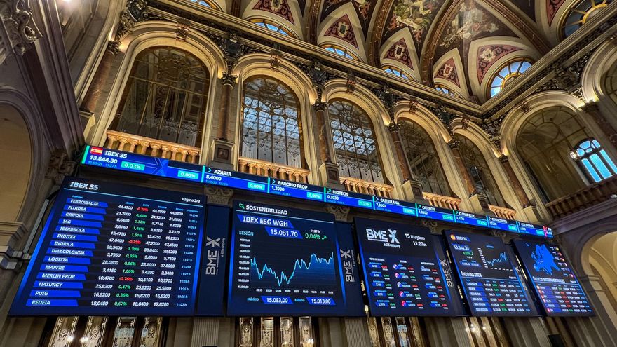 La Bolsa española sube el 0,65 % y supera los 13.900 puntos por primera vez desde 2008