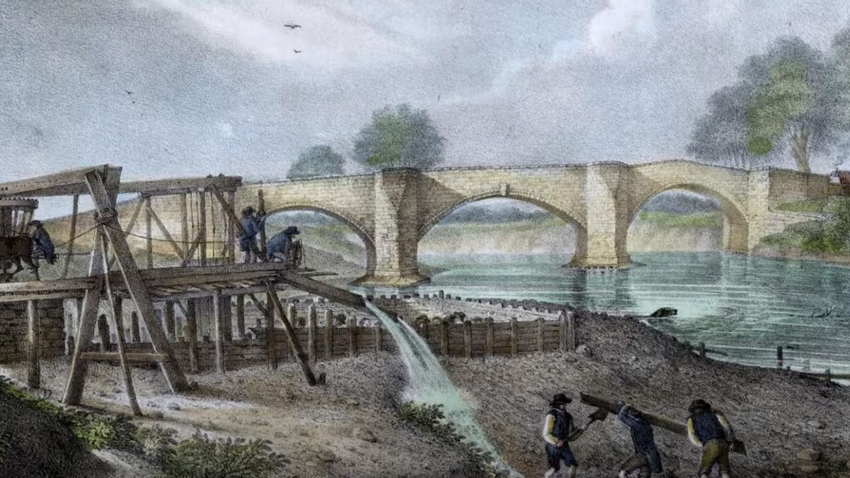 Se ha descubierto que solamente son tablones que se usaron de forma provisional