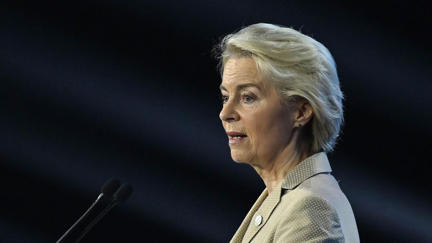 Fotografía de archivo de la presidenta de la Comisión Europea, Ursula von der Leyen. EFE/EPA/ADAM WARZAWA POLAND OUT