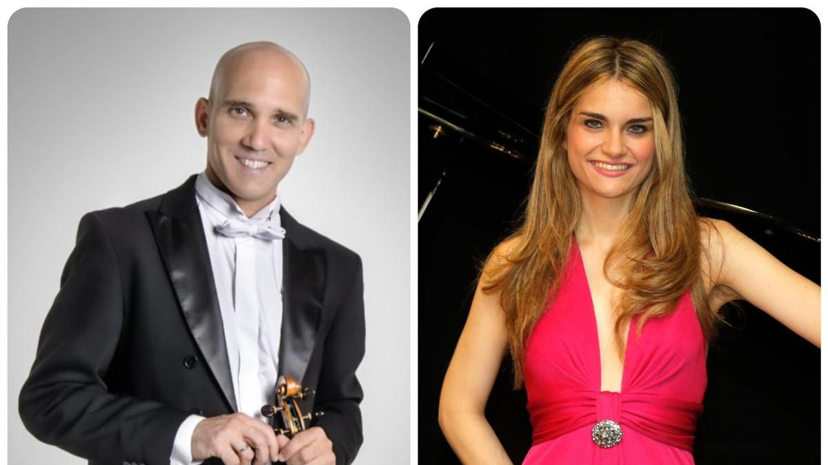 Dúo de violín y piano con Miguel Borrego e Isabel Dobarro, este sábado en el Ciclo de Maestros Internacionales