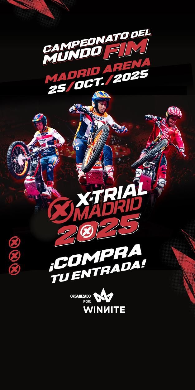 Cartel de X-Trial Madrid 2025