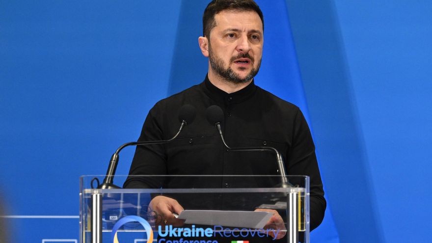 Zelenski responds to Trump after the announcement of his meeting with Putin: he will not deliver his territory to the "occupant"