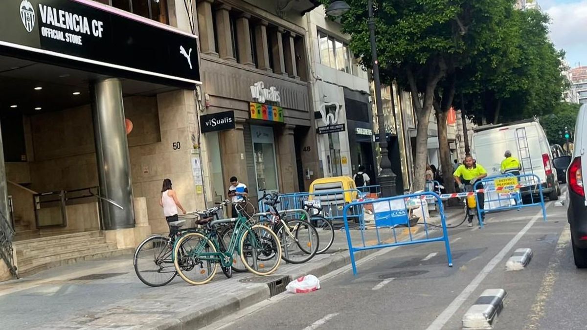 Arranca la remodelación de la Calle Colón: pistoletazo de salida a un verano lleno de obras en València