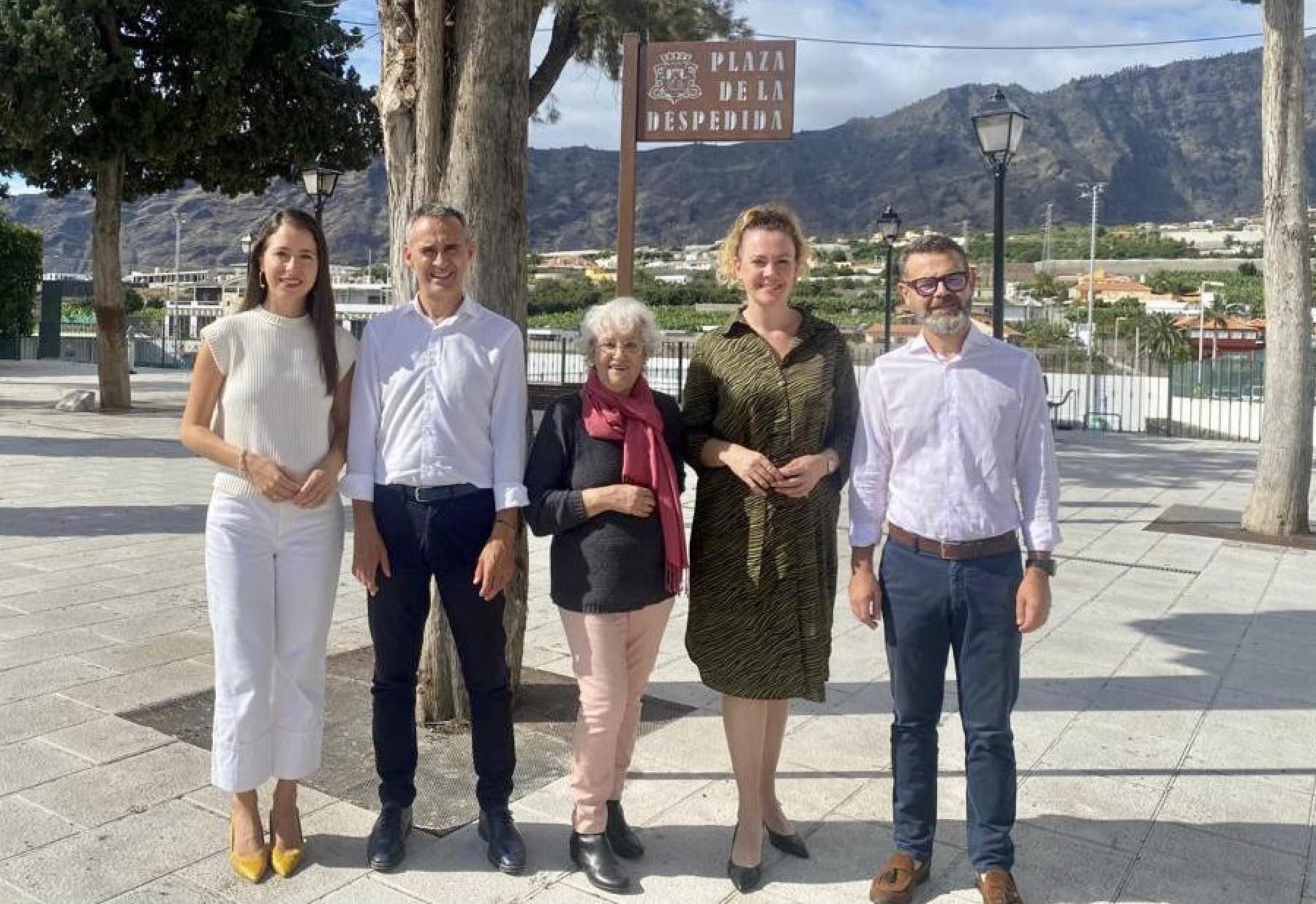 Los Llanos de Aridane recupera con la Plaza de la Despedida un topónimo urbano.