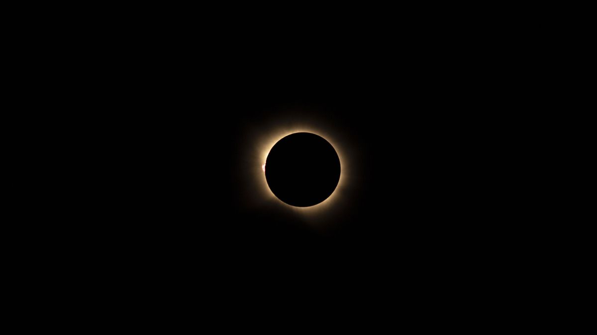 El eclipse total