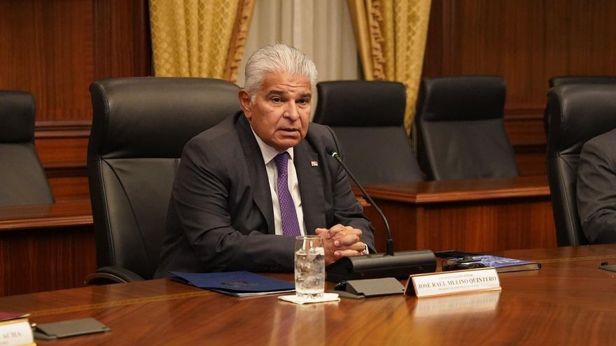 El presidente de Panamá, José Mulino