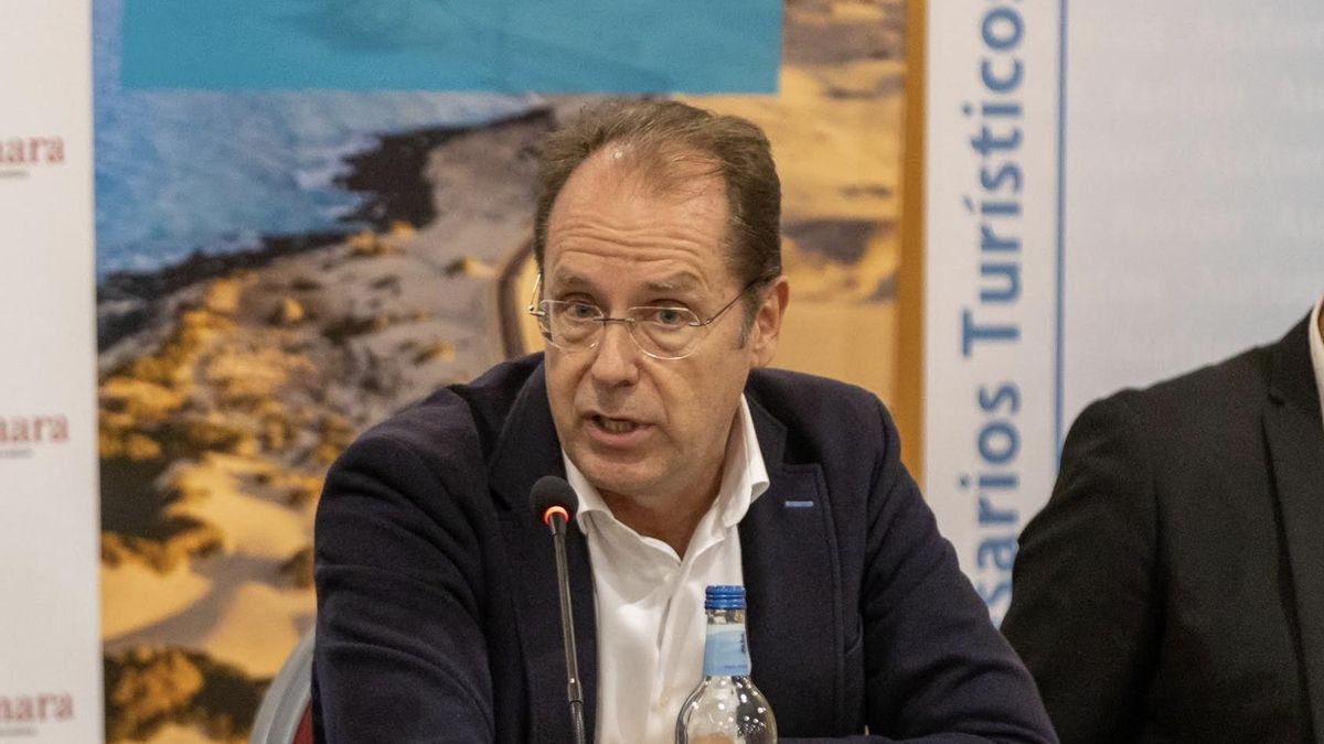 Imagen de archivo de José Manuel Sanabria, viceconsejero de Turismo del Gobierno de Canarias.