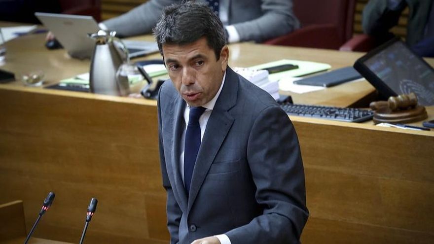 Mazón modifica por la puerta de atrás la Ley de Transparencia para rebajar la información sobre los gastos de caja fija