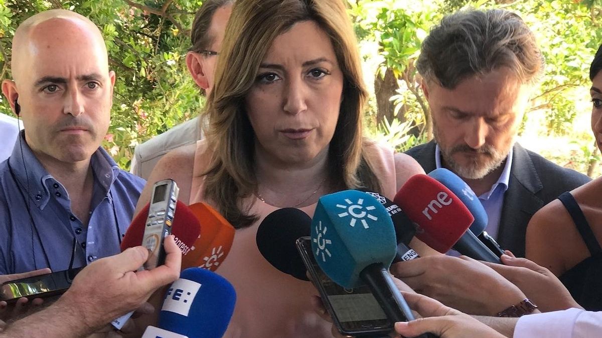 Susana Díaz asegura que Sánchez "tiene libertad" para rodearse de quien "desee" y afirma que "me va a parecer bien"