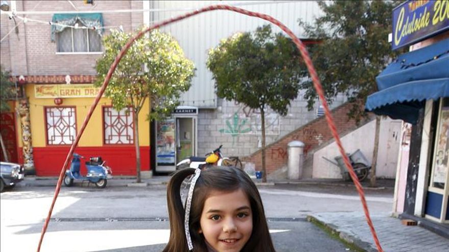 Paula Gallego, la pequeña de los Alcántara,prefiere los guiones a los deberes