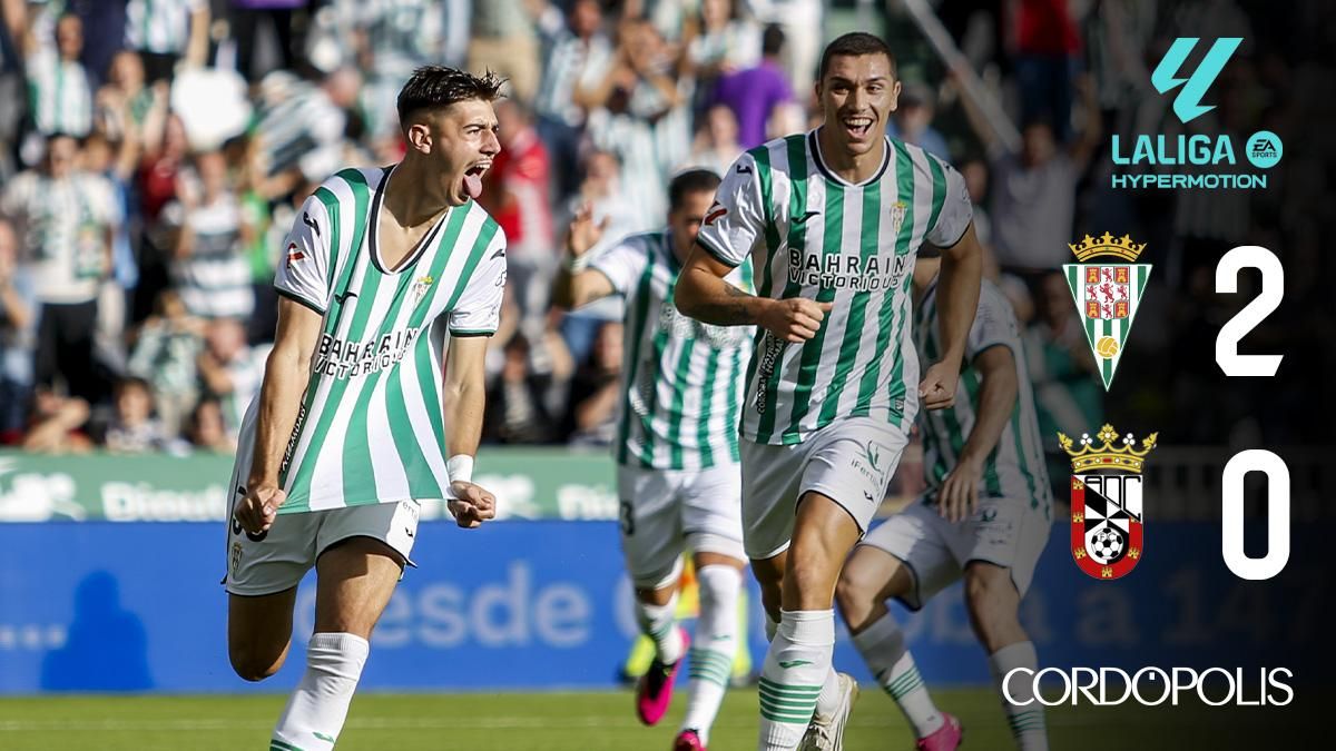 Marcador Córdoba CF 2-0 AD Ceuta