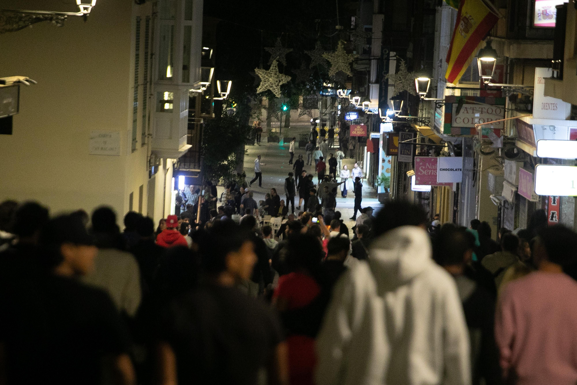 La protesta se expandió por otras calles del centro