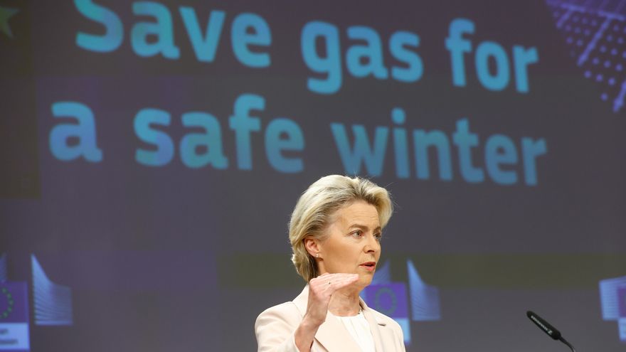 Bruselas rebaja su propuesta para racionar el gas en caso de emergencia tras la presión de países como España