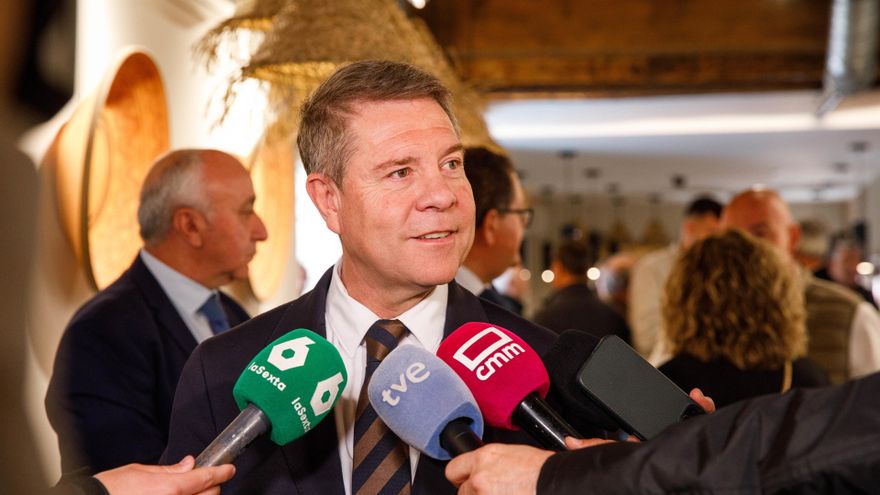 El presidente regional, Emiliano García-Page.