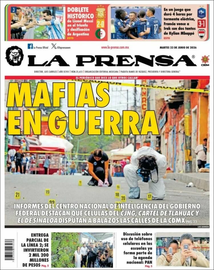 Los diarios del mundo, a los pies de un Messi eterno