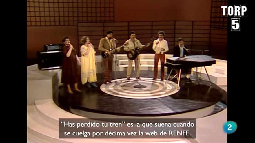 La pulla a Renfe vía Mocedades en 'Cachitos'