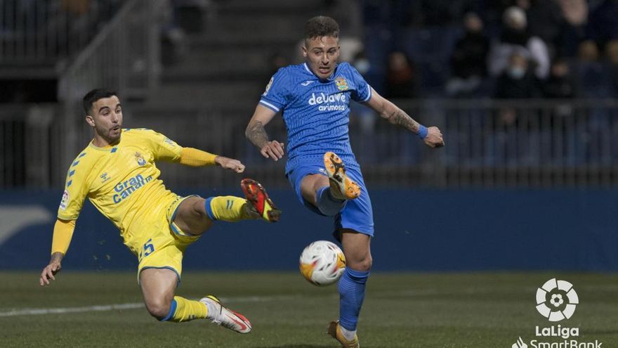 La UD Las Palmas naufraga en Fuenlabrada