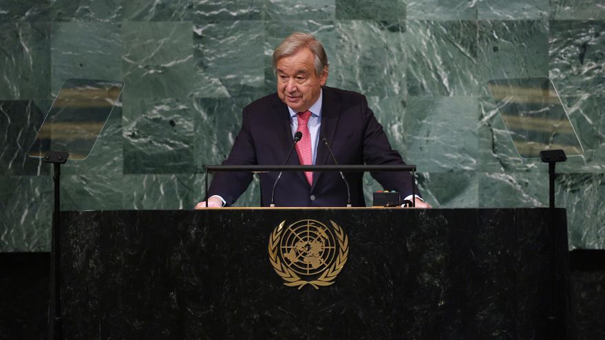 El secretario general de la ONU, António Guterres, en una imagen de archivo. EFE/EPA/JUSTIN LANE