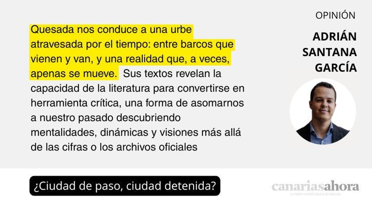 ¿Ciudad de paso, ciudad detenida?