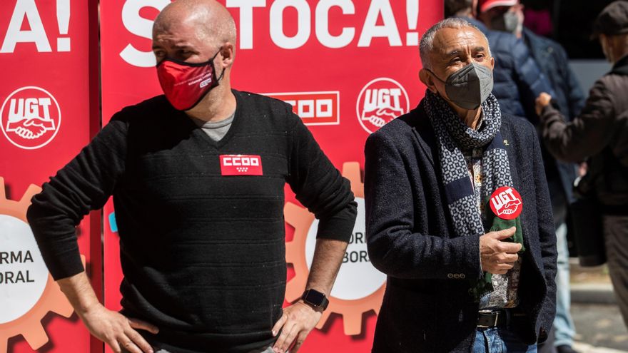 CCOO y UGT entran en la campaña para movilizar el voto de los trabajadores el 4M: "Hay que parar a la extrema derecha"