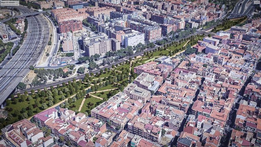 Más Madrid promete demoler el scalextric de Puente de Vallecas como "primera medida" si llega a Cibeles