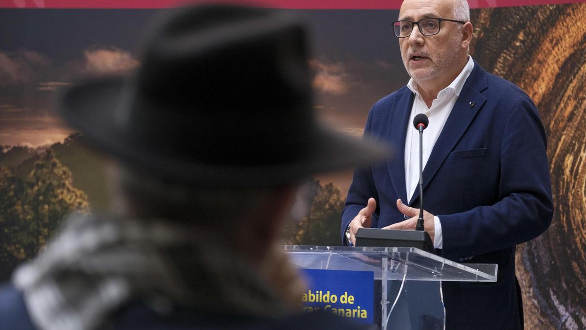 El presidente del Cabildo de Gran Canaria, Antonio Morales Méndez. EFE/Ángel Medina G.